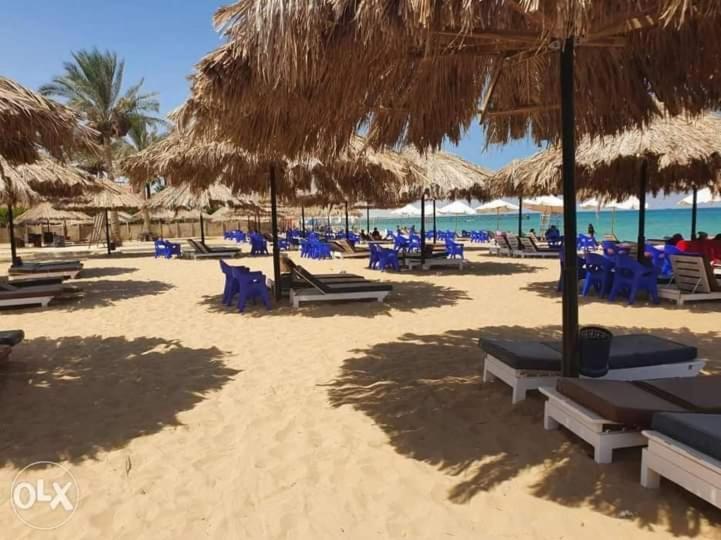 شاليه فرش فندقي بقرية بالميرا بيتش العين السخنه للعائلات Ain Sukhna Exterior foto